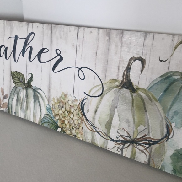 Fall "Gather Together" Sign - Picture 5 of 9